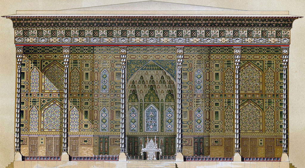 آیینه خانه؛ تخریب شده توسط ظل السلطان