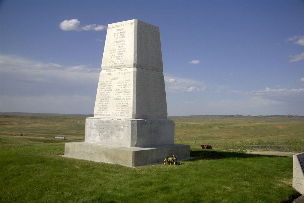 بنای یادبود Little Bighorn Battlefield