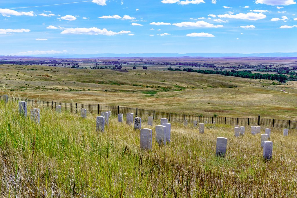 بنای یادبود Little Bighorn Battlefield