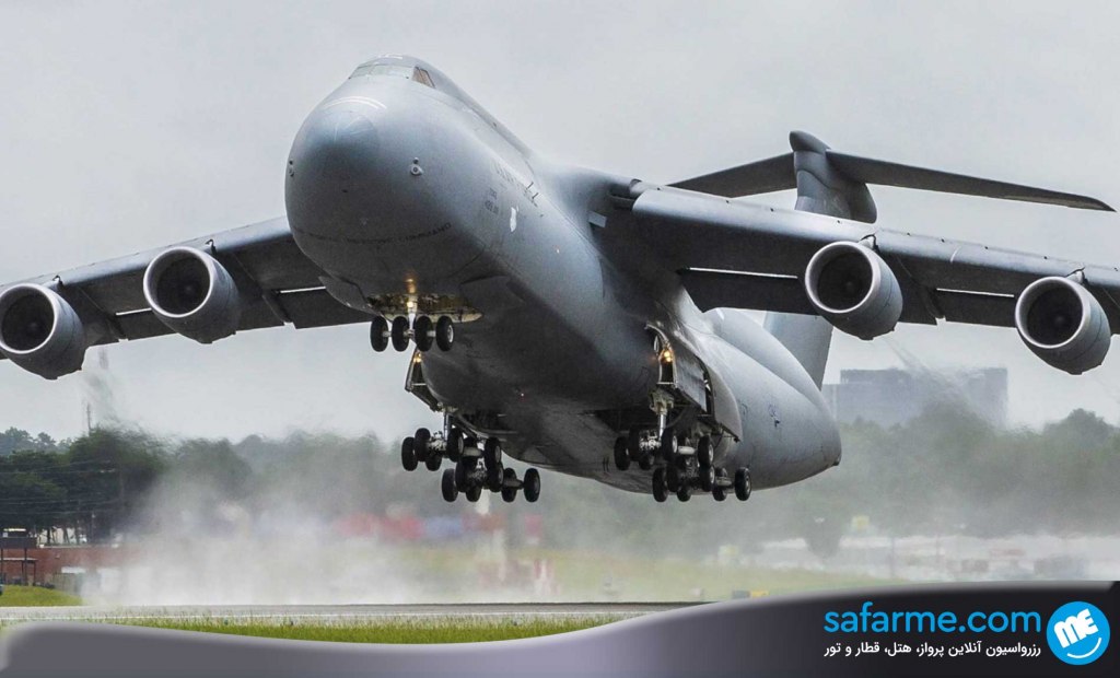 هواپیمای باربری لاهید C-5 گلکسی | Lockheed C-5 Galaxy